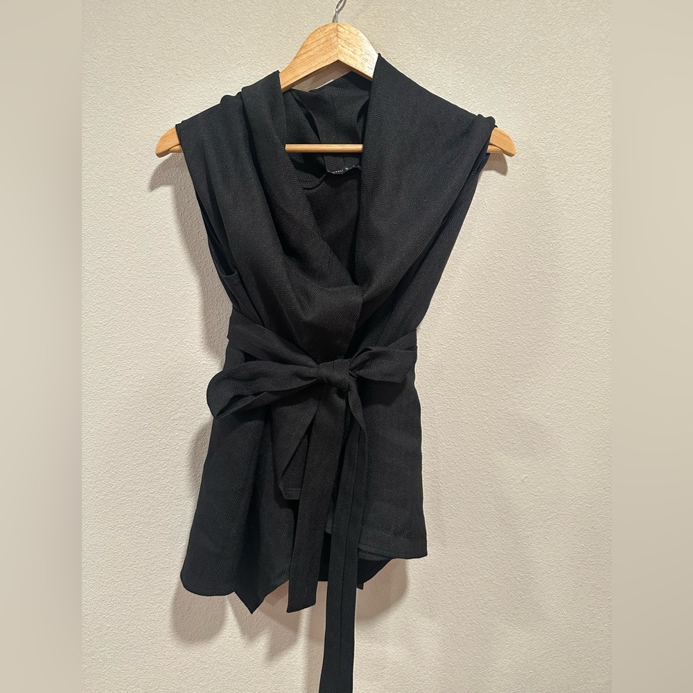 Meem Label Kimono Wrap Top - Picture 2 of 10